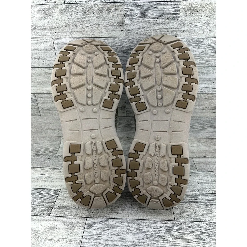 Skechers Men Relaxed Fit Memory Foam Slip On Loafers Taupe 58895S Size 9.5